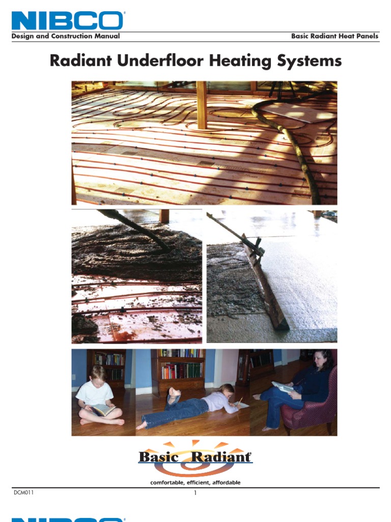 Radiant Floor Heating Design Manual | PDF | Water Heating | Building ...