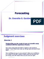 1 Forecasting