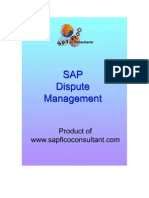SAP DisputeManagementpreview