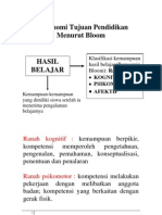 Bahan Ajar (Minggu Ke 3) Taksonomi Bloom