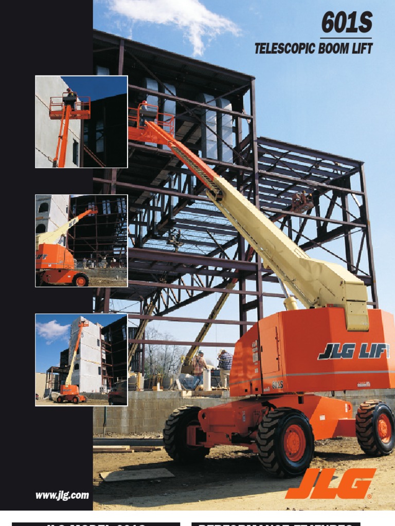 601S Telescopic Boom Lift | Forklift | Tire