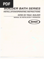 Download Jacuzzi Whirlpool Bath Builder Bath Series Instructions by elvisandmick SN15436247 doc pdf