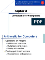 Chapter 3 Arithmetic For Computers (Revised)