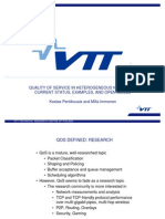 Quality of service in heterogeneous networks