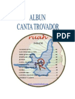 Album Canta Trovador Comunidad RUAH