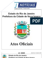 Diario Oficial de Nova Iguaçu 17 de Julho de 2013.