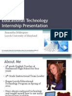 edutechinternshippresentationsamanthaschleupner