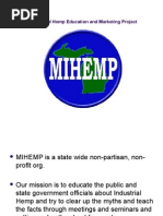 Michigan Industrial Hemp Education and Marketing Project