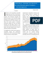 Renewable Energy Incentives in The Dominican Republic