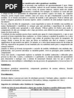 Algumas considerações sobre grandezas e medidas