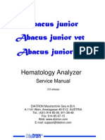 Download Diatron Abacus Junior Hematology Analyzer - Service manualpdf by Charlymsps SN154389027 doc pdf