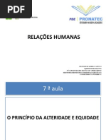 5ª AULA RELAÇÕES HUMANAS