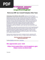Download Reformasi IMF Dan Inisiatif Kebijakan Nilai Tukar by mr oyiez SN15439215 doc pdf
