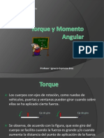 Torque y Momento Angular