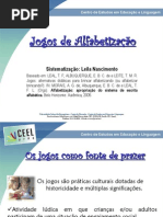 Jogos de Alfabetizacao Apresentacao