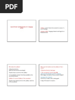 Lexical Content and Organisation of A Language Lexical Content and Organisation of A Language Course Course