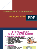 Pertemuan 3 Kelas Ibu Hamil