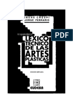 Crespi Irene - Lexico Tecnico de Las Artes Plasticas