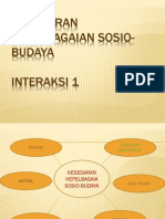 Kesedaran Kepelbagaian Sosio-Budaya Interaksi 1