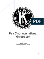 Guide Keyclub Key Club Guidebook 2013-14