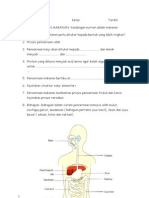 Latihan Biologi Chapter Nutrisi