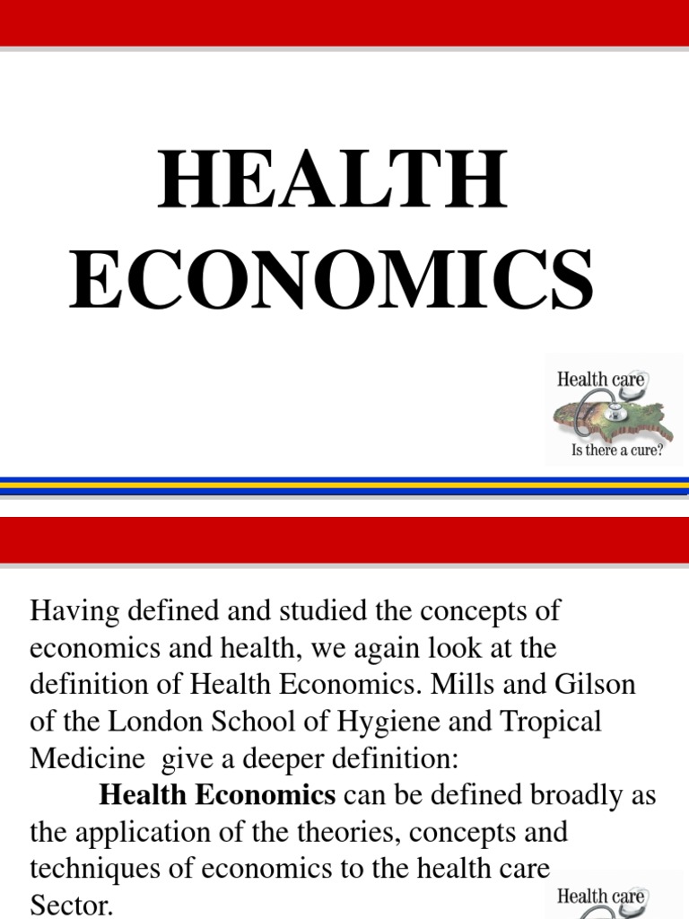 Understanding Health Economics Concepts | PDF | Supply And Demand ...