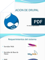 Instalación de Drupal