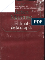 Herbert Marcuse - El Final de La Utopia