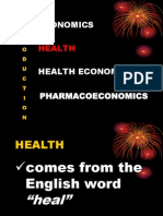 Health Economics Introduction