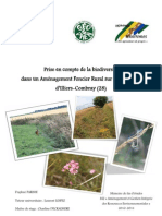 Mémoire de Fin D'études M2 Aménagement Et Gestion Intégrée Des Ressources Environnementales 2010-2011