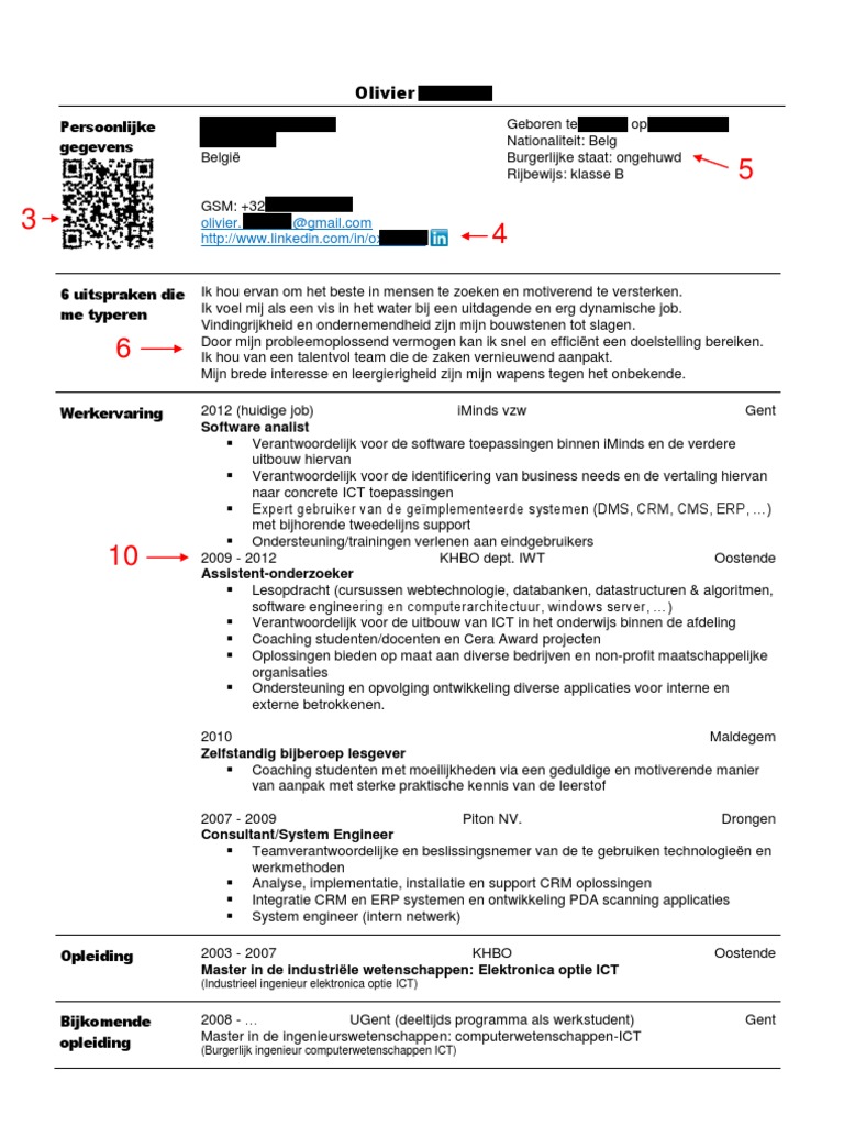 Cv-Check Olivier | PDF