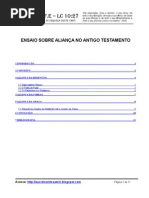 Ensaio Sobre Aliança no Antigo Testamento