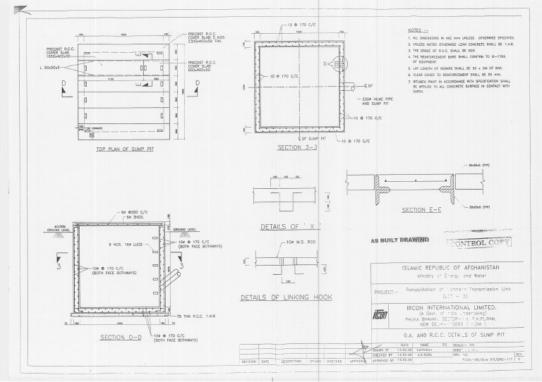 GA Drawing-Switchyard Sump-Pit | PDF