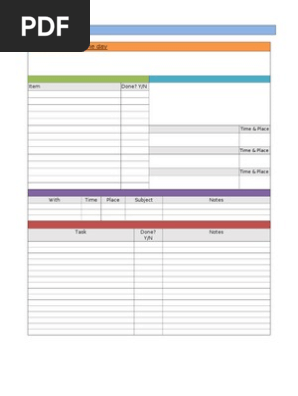 Day Planner