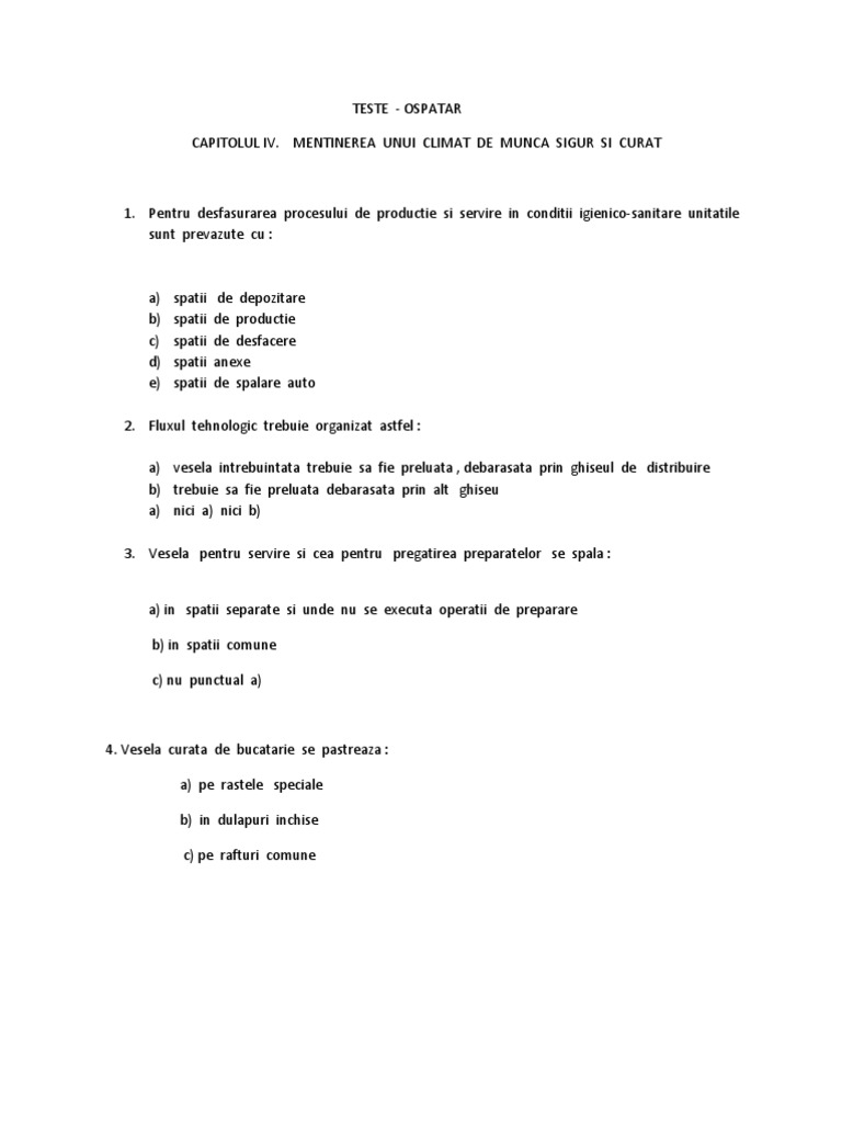 Teste Cap.4 Ospatar | PDF