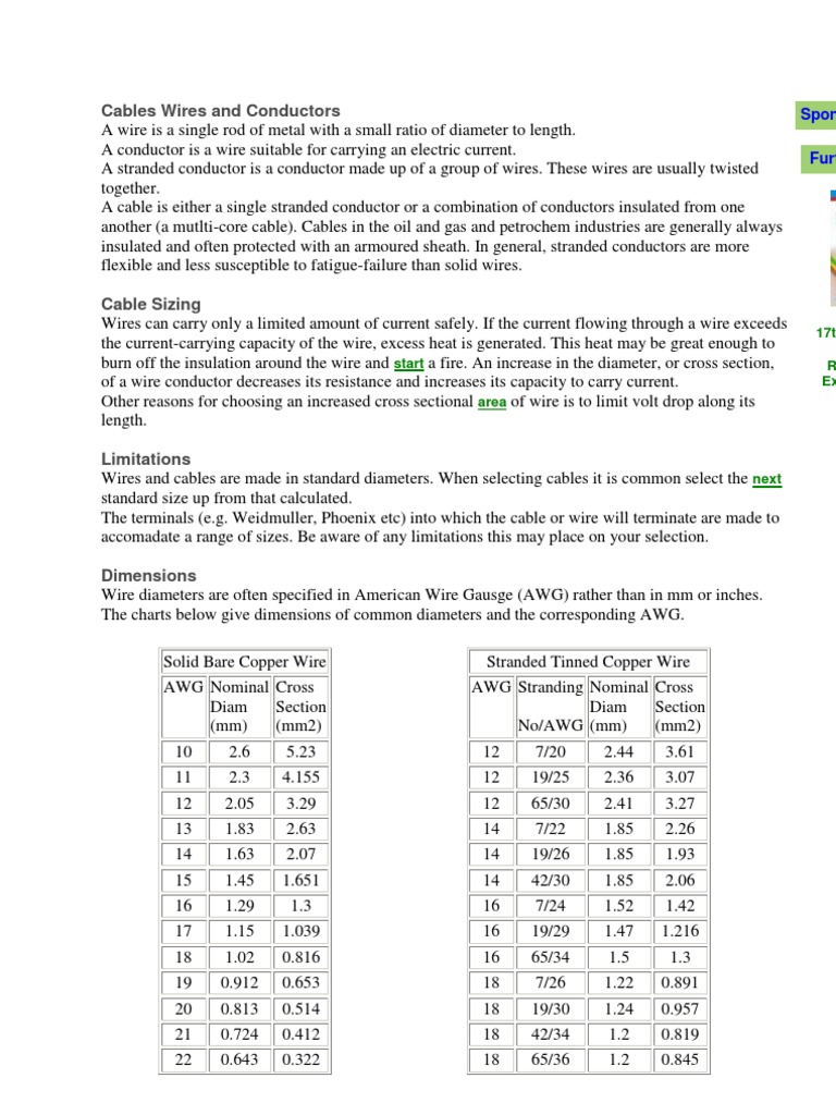 Understanding Cables and Conductors | PDF | Wire | Cable