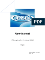User Manual: GPS Navigation Software For Audiovox NVX225