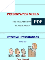 Effective Presentations