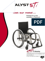 Ki Mobility Catalyst Ti Wheelchair