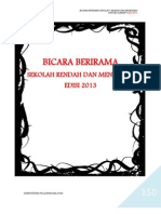 Kertas Konsep Bicara Berirama - Edisi 2013