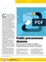 Public Procurement Demons