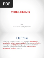 Download Ppt Stroke Iskemik A by Gunawan Efri S SN154491990 doc pdf