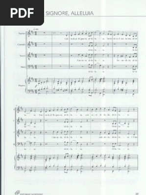 Cantate Al Signore Alleluia Frisina