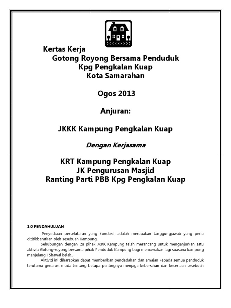 Kertas Kerja Gotong-royong - lasopaastro