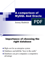 Choosing the Right Database: A Comparison of MySQL and Oracle