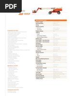 Download JLG 1100sjp Spec by Forklift Systems Incorporated SN154517320 doc pdf