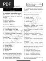 Estrutura e FormaÃ§Ã£o de Palavras