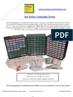 Pink Blue Green Language Tower Labels