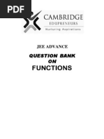 Functions Objective Question Bank