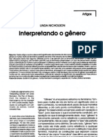 Linda Nicholson - Interpretando o Gênero